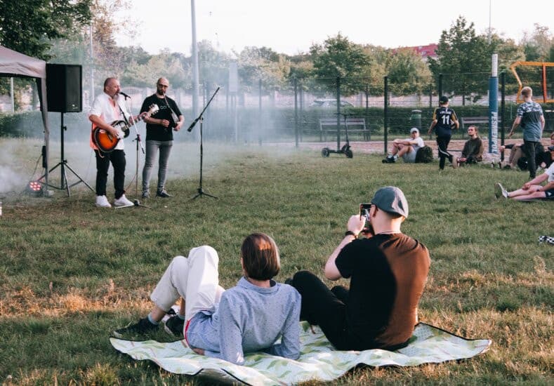In the open air of Wroclaw