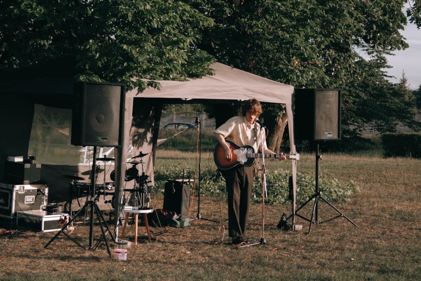 In the open air of Wroclaw